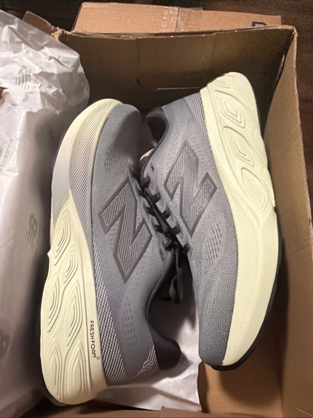 New Balance Fresh Foam X 880v15 Running Shoes in Slate Grey Men's Size 10.5
